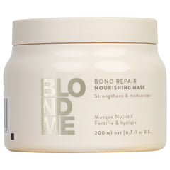 Masca Hrănitoare BLONDME Bond Nourishing – Îngrijire Nutritivă Superioară & Reparare pentru Părul Blond Fragil - Schwarzkopf Professional