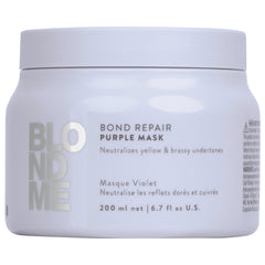 BlondMe Mască reparatoare Bond Purple - Schwarzkopf Professional