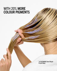 BlondMe Mască reparatoare Bond Purple - Schwarzkopf Professional