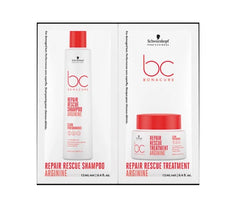 Set Duo Șampon și Balsam Pentru Păr Deteriorat Bonacure Repair Rescue 2x12ml - Schwarzkopf Professional