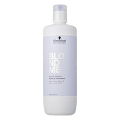 Șampon Mov Neutralizant BLONDME Bond Repair – Anti-Galben, Reparare pentru Părul Blond - Schwarzkopf Professional