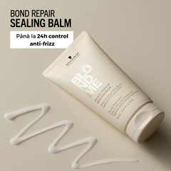 Balsam Leave-In pentru Păr Blond BLONDME Bond Repair – Sigilare Vârfuri & Control Anti-Frizz 75ml- Schwarzkopf Professional