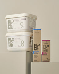 Noua BLONDME Pudră Decolorantă Premium Lightener 9+ 450gr - Schwarzkopf Professional