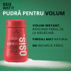 Osis Pudră De Volum Matifiant Dust It 10g - Schwarzkopf Professional