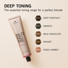 Schwarzkopf BLONDME Deep Toning Toner fără Amoniac 60ml