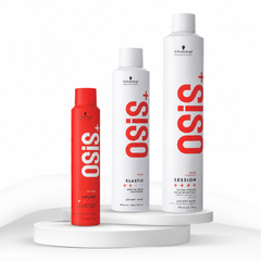 Pachet Styling OSiS+ Velvet, Elastic & Session – Textură, Fixare Flexibilă și Rezistență Profesională