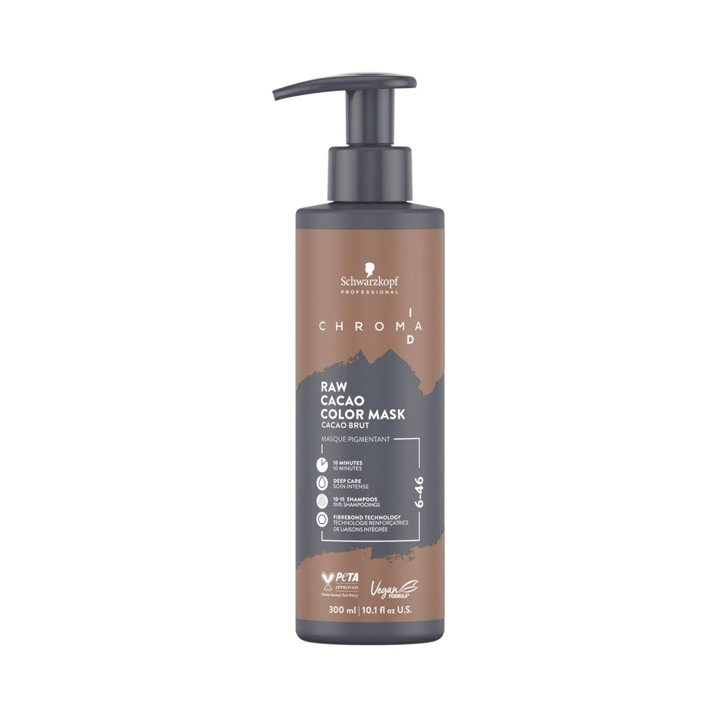 Masca colorantă Chroma ID 6.46 Raw Cacao – 300ml - Schwarzkopf