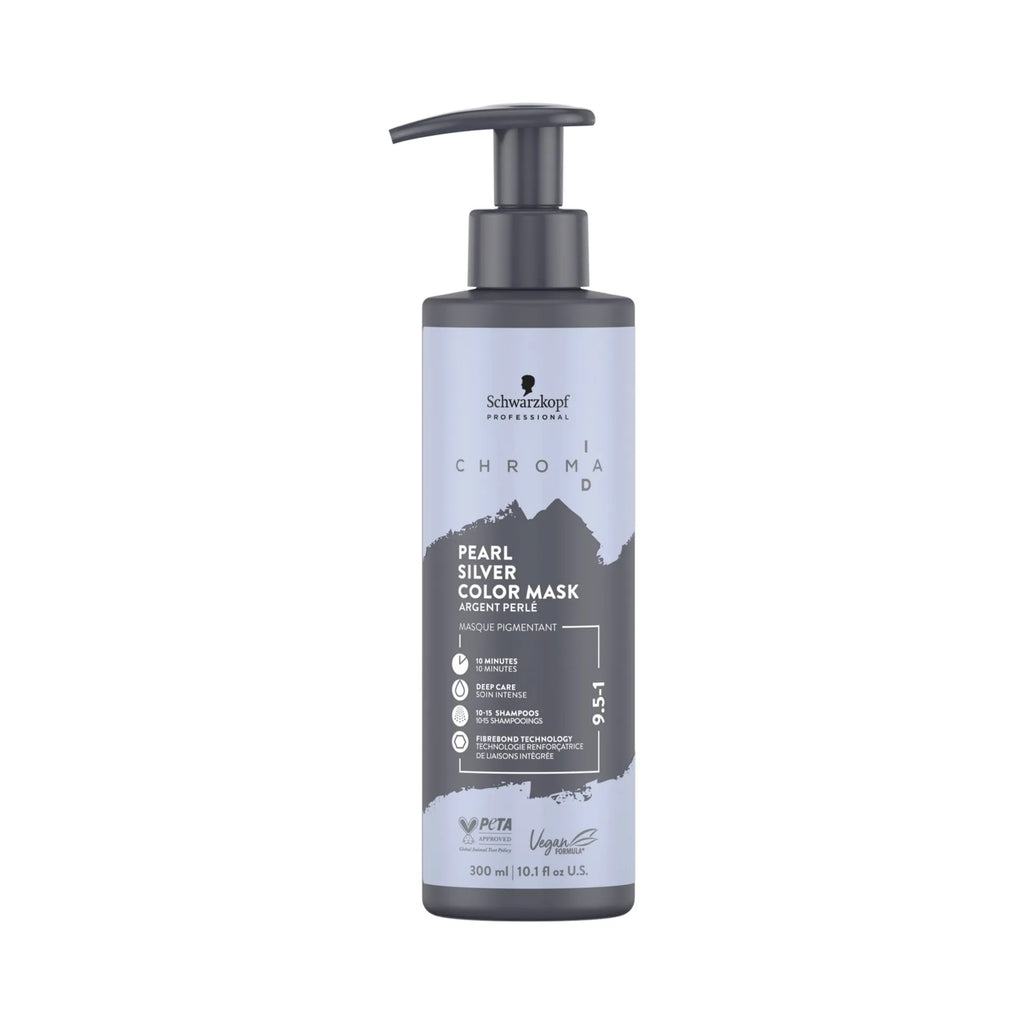 Masca Colorantă Chroma ID 9.5.1 Pearl Silver – 300ml Schwarzkopf